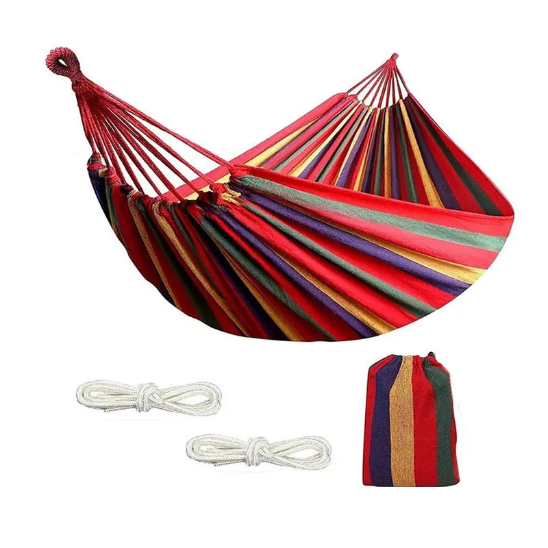 Wholesale Swing Portable Outdoor Travel Camping Single Double Hanging Sleeping Hammock