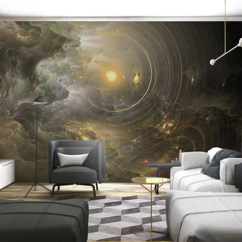 3D Starry Sky Mural Nordic Style Wallpaper Ktv Bar Internet Cafe Restaurant Wall Covering Children's Room Wall Paper Mural