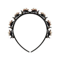 Wholesale Korean Fashion Women Broken Bangs Hairbands Braided Hair Clip Headband Hair Band Wedding Hair Accessories