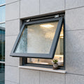 Hurricane Resistant Cheap Price Aluminum Frame Awning Glass Window for Residential Home Houses