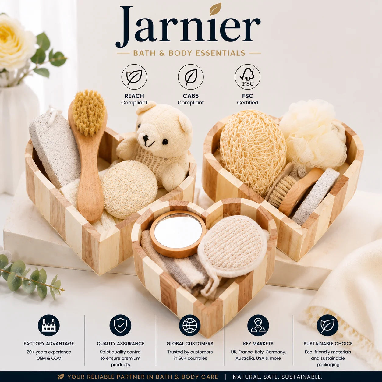Women's Home Bath Spa Gift Set for Body Back Legs & Foot Birthday & Other Occasions for Relaxation Quality Toilet Supplies