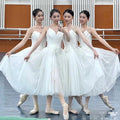 Professional Adult and Children's Performance Dress Romantic Ballet Tutu Long Black Red Skirt for Ballet Shows