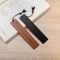 Custom Fashion Standard Size Laser Engrave Various of Solid Wood Wooden Bookmark Manufacturer