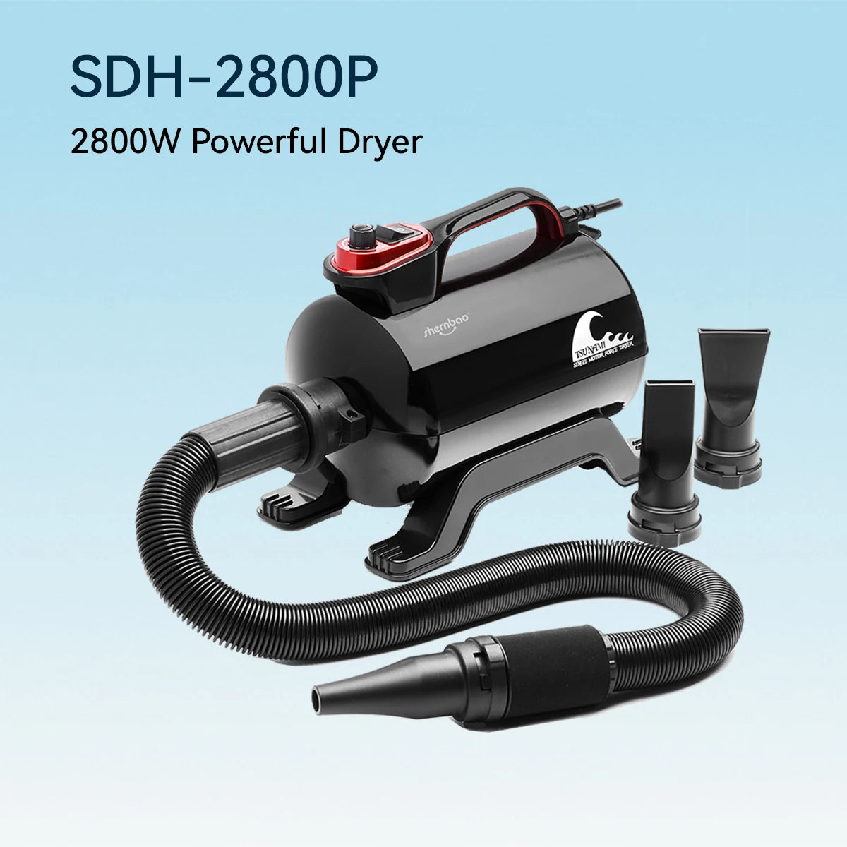 SDH-2800P 2800w Dog Grooming Single Motor Force Pet Dryer