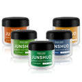 120ml PET Plastic Glossy Double Wall Customization Hair Wax Jar