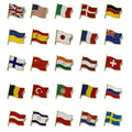 Zinc Alloy Wholesale Cheap Soft Manufacturer Cheap High Quality Hard Custom Logo Country Flag Blank Metal Badge Enamel Pin