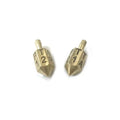 EDC Rotary Gyroscope Game Solid Brass Rotary Top Hexahedral Rotating Dice Rotator Spinner Dreidel (One Pair)