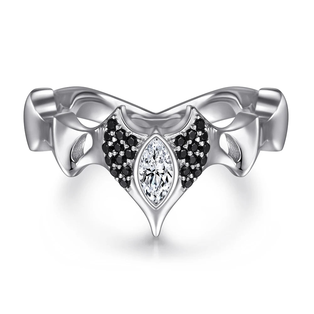 Hot Sale 925 Sterling Silver Rings in Stock Engagement Wedding Rings for Women