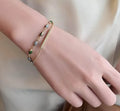 Zooying 2022 Fashion Jewelry  Delicate Women Resin Beads  Vintage Chain Bracelet