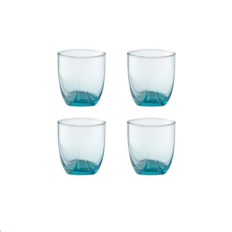 Colorful Designer Creative Short Highball Tumbler Unique Highball Drinking Glassware