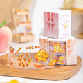 1Roll Boxed PET Tape Gourmet Box Series Handbook with Food DIY