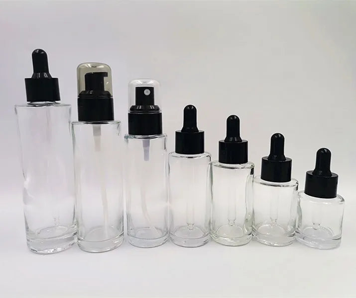 30ml 50ml 100ml 120ml 150ml Empty Cosmetic Glass Dropper Bottles Paper Box Packaging for Brand Made Guangdong Essential Oils