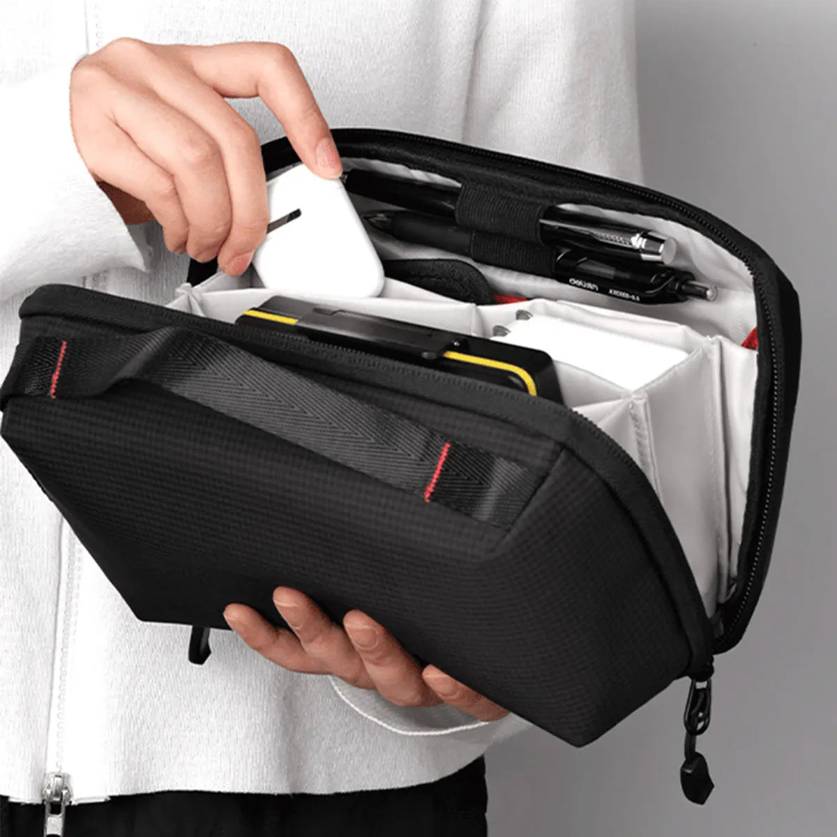Portable Switch Carrying Case Large Storage Anti-Scratch Waterproof Protective Cover Multi-Function Digital Accessory Made EVA