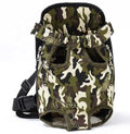 Fashion Pet Carrier Adjustable Dog Backpack Kangaroo Breathable Front Puppy Bag Dog Carrying Travel Leg Out Carrier for Cat Dog
