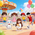 Wholesale Customized Anime Cartoon Figure Desktop Charm Acrylic Standee for Fans Gifts