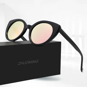 High Quality Custom Logo Fashion Women Acetate Sunglasses Polarized Trendy Sun Glasses