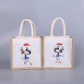 Handmade Jute Shopping Bags With Design for Women Fashion Jute Bags