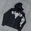 Factory Custom Screen Printed Solid 400 Gsm Cotton Winter Men's Stand Collar Boxy Fit Oversized Cropped Pullover Hoodie Pocket