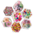 Hot Selling Wholesale Nail Art DIY Real Dried Flower Colorful Petals 7 Types Nail Stickers Newest Fashion Style