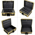 Aluminum Barber Carrying Case Barber Briefcase for Clippers and Supplies