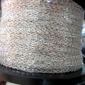 925 Sterling Silver 1+1 Figaro Flat Cable Chain Oval Pattern for Bracelet & Necklace Jewelry Making