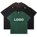 Custom OEM 300g Cotton Breathable Oversized Short Sleeve Gym T-Shirt for Men Workout