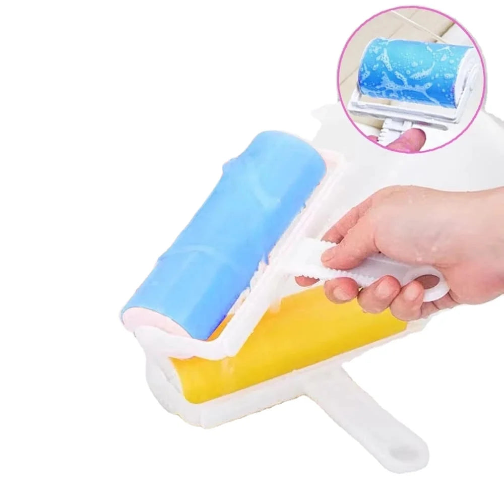 Reusable De Plush Clothes Dust Wipers Cats and Dogs Shaving Pets Washable Sticky Roller Hair Removal Brush