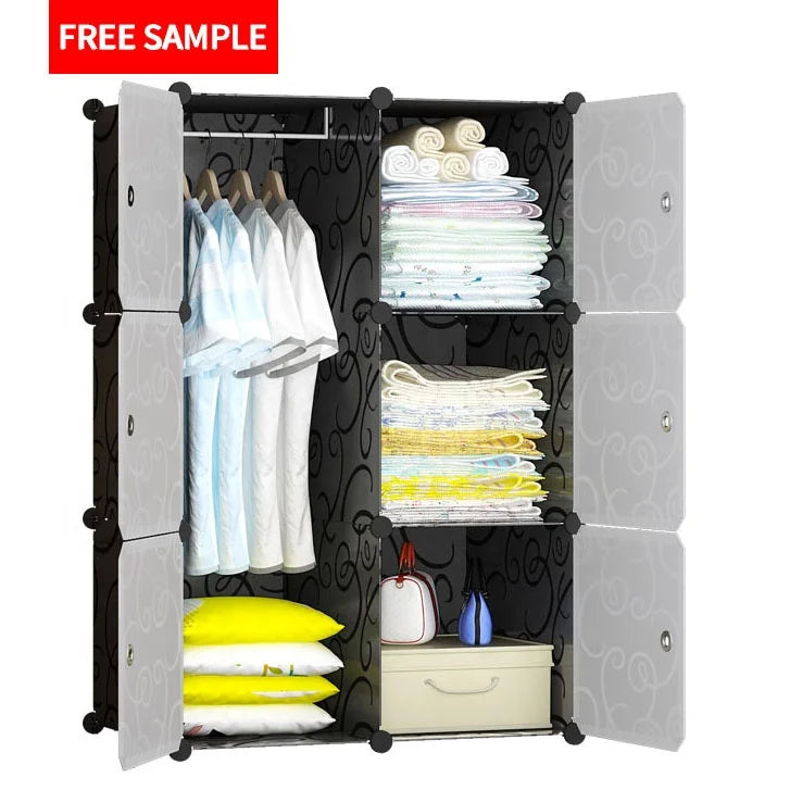 Simple Wardrobe Design Large Drawer Plastic Walldrope Wardrobe Bedroom Furniture Home Furniture Modern