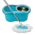 Factory Wholesale Swivel Head Microfiber Floor Cleaning Mop Set with Bucket Dual-Drive Rotary Mop Self-Wringer