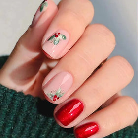 Presson Transparent ABS Bin Artificial Fingernails Stylish Design for Finger Application