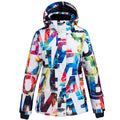 Women Winter Skiing Jackets Windproof Waterproof Snowboard Coat Colorful Top Quality Outdoor Warm Ski Suits