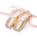 Professional Satin Point Ballet Dance Shoes Professional Ballerina Dance Slippers with Ribbon for School or Home