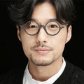 DL Glasses Circular Eyeglass Frame Retro Clear Lens Men Women Optical Frame