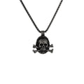 Wholesale Stainless Steel Necklace Men Skull Personality Jewelry Accessories Pendant for Male