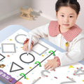 Popular Children's Exercise Tracing Controls Reusable Educational Learning Writing Books Pen Control Training Book