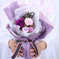 Liviflo New Design High Grade Beautiful Colorful 30-40CM Gift Box Valentine's Day Preserved Flower Bouquet 3-5 Years Longevity