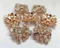 Rhinestone Buttons Full of Diamond Crystal square Personalized Clothing Accessories and Decorations