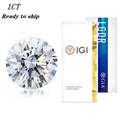 3ex Huge Stock 1ct Lab Grown Certified Diamond Igi Certificate D Color VS2 Quality Man Made Diamonds.