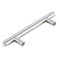 Kitchen Cabinet Pull Handles Brushed Nickel Stainless Steel Modern Simple Silver Easy Installation Furniture Hardware