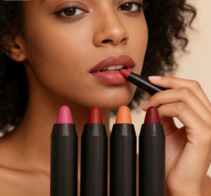 Custom Logo Vegan Lipstick Private Label Creamy Waterproof Matte Lipstick for Beauty Use on Lips with MSDS Certification