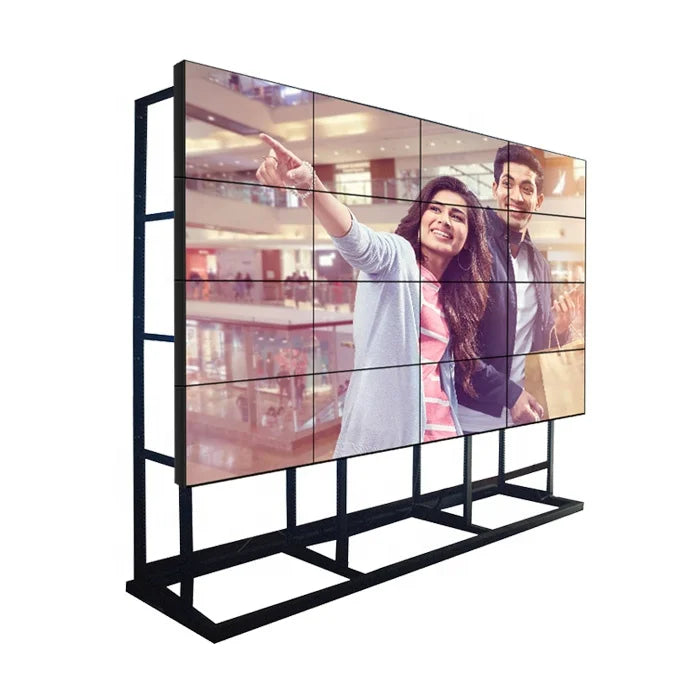 55inch Advertising Tv Football Match Big Screen Control 4k HD Video Wall matrix Display Screen Menu Board Show LCD Player