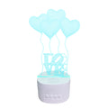 Custom Portable Speaker 3d Illusion Lamp Acrylic Lying Duck Led Base Night Light