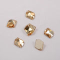 3265  Cosmic Golden Shadow Color High Quality Crystal Sew on Rhinestone Strass Flat Back Rhinestones for Clothes