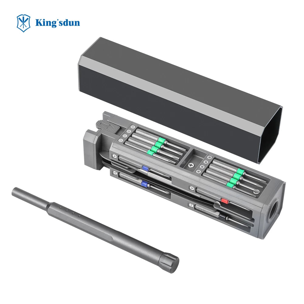 31 in 1 Precise Screwdriver Magnetic Phone Repair Tools Kingsdun Tools for Cellphone X Box Watches Cameras MegaBDM