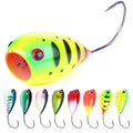 Wholesale PO036 8cm 13g Artificial Hard Baits Topwater Big Mouth Popper Fishing Lures with Single Hook