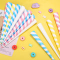 Cheap Wholesale Floss Sugar Carnival Three Layer Firm Kraft Paper Cotton Candy Cone