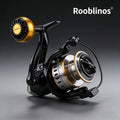 [Germany Stock] ROOBLINOS HEG Left Hand Spinning Reel 5.2:1 1000-7000 Fake Bait Nylon for River Lake Stream