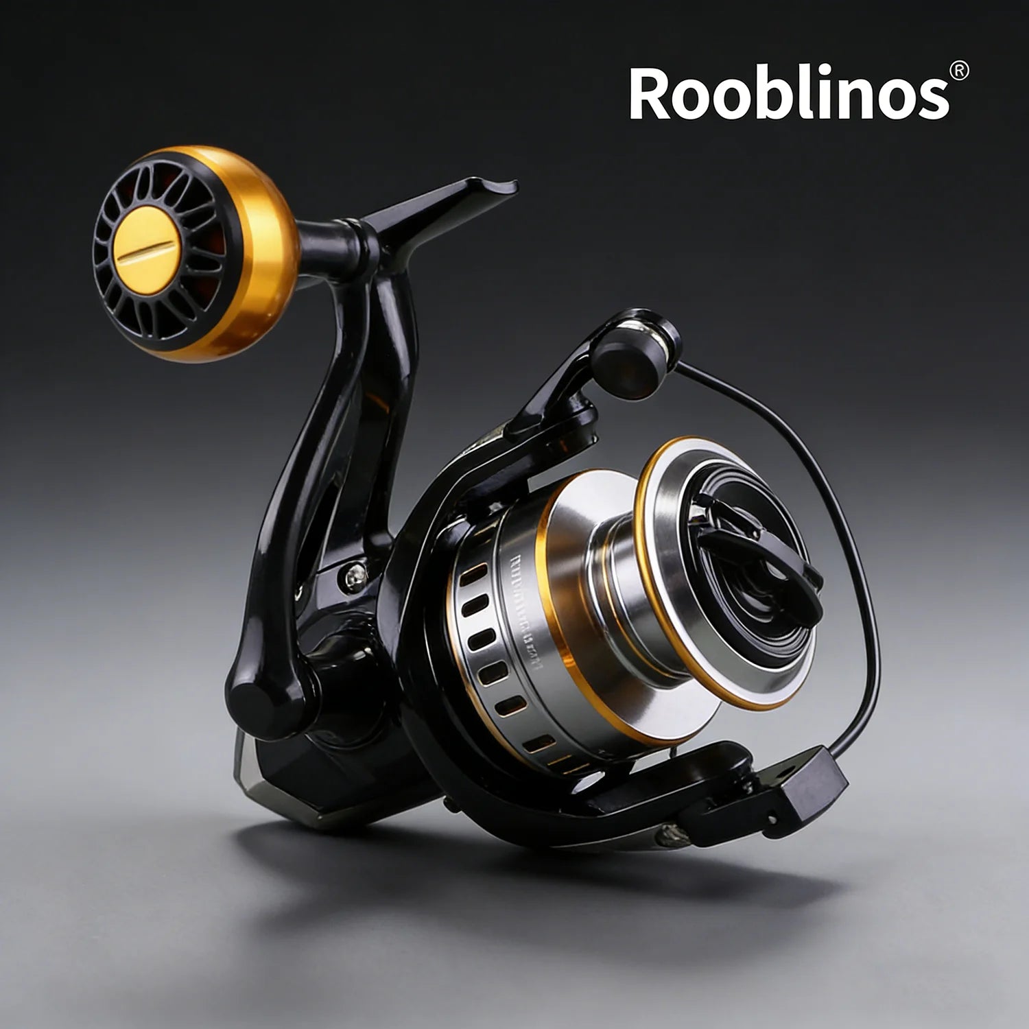[Germany Stock] ROOBLINOS HEG Left Hand Spinning Reel 5.2:1 1000-7000 Fake Bait Nylon for River Lake Stream