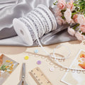 Petite Braid Trim With Elastic Button Loop for Costume Crafts and Sewing