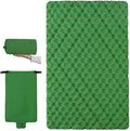 WOQI Self Inflating Camping Mat with Foot Pad Pillow Backpack and Bag